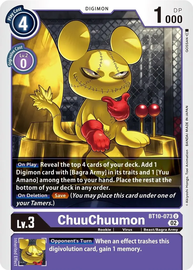 Chuuchuumon [Bt10-073] [Xros Encounter] 1