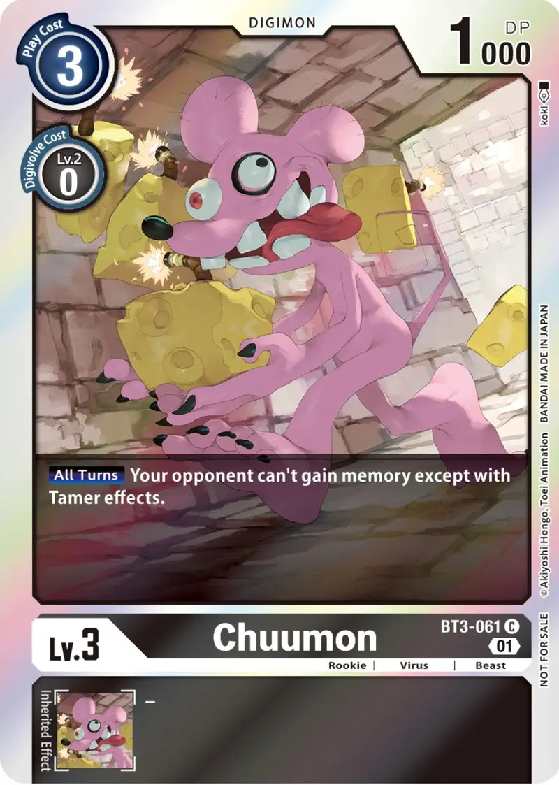 Chuumon [Bt3-061] (Official Tournament Pack Vol. 7) [Release Special Booster Promos] 1