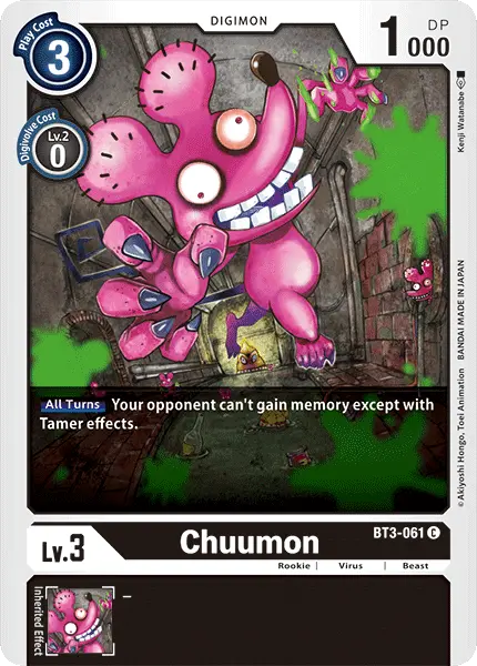 Chuumon [Bt3-061] [Release Special Booster Ver.1.0] 1