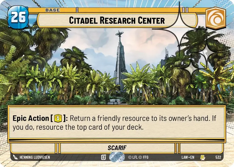 Citadel Research Center (532) (Hyperspace Foil) (532) [A Lawless Time] 1