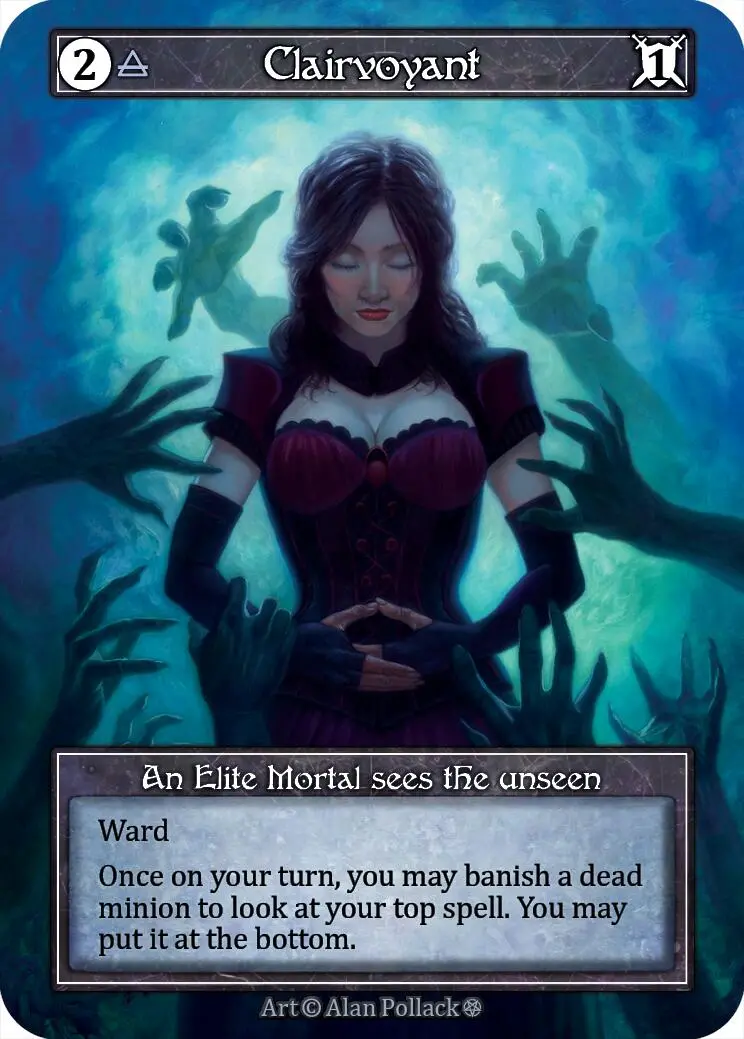 Clairvoyant (Foil) [Gothic] 1