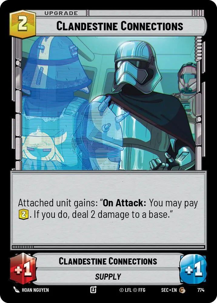 Clandestine Connections (774) (Foil) (774) [Secrets Of Power] 1
