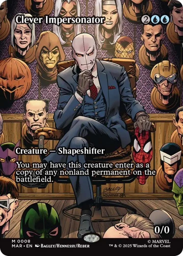 Clever Impersonator (Borderless) [Marvel Universe: Eternal-Legal] 1
