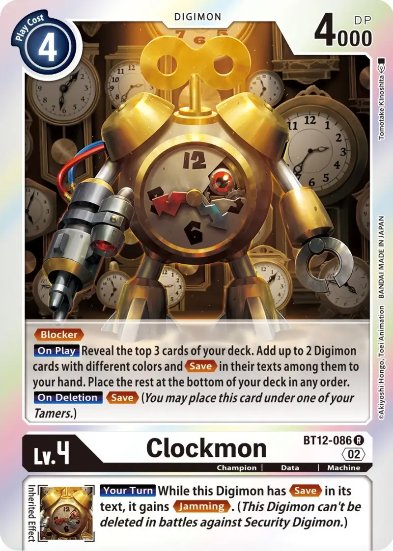 Clockmon [Bt12-086] [Across Time] 1