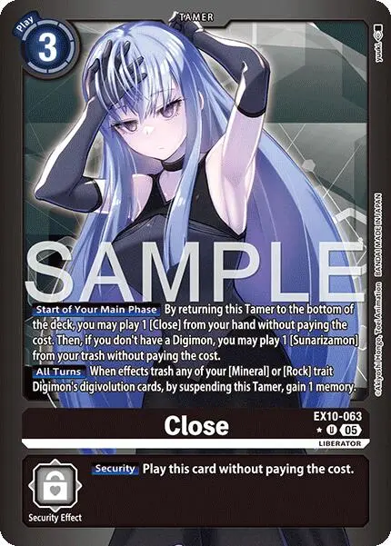 Close [Ex10-063] (Limited Foil) [Sinister Order] 1