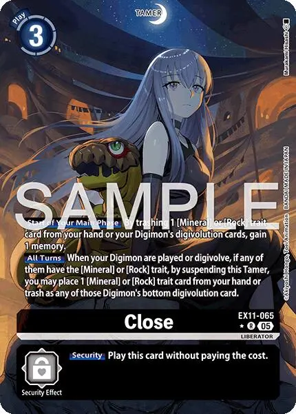 Close [Ex11-065] (Alternate Art) [Dawn Of Liberator] 1