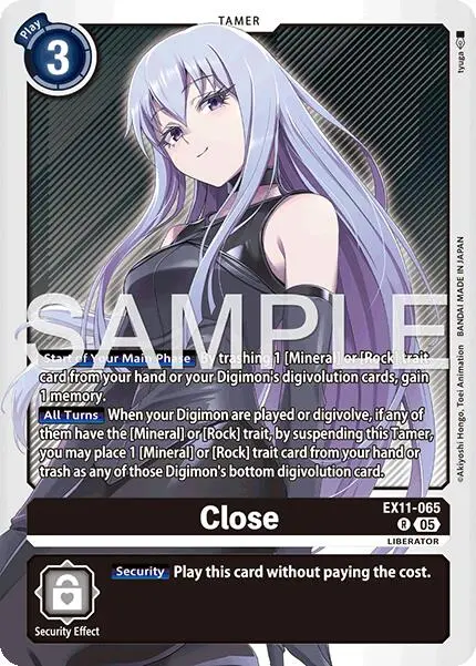 Close [Ex11-065] [Dawn Of Liberator] 1