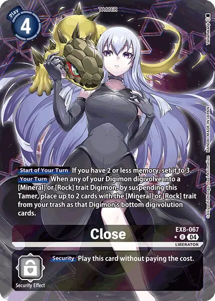 Close [Ex8-067] (Alternate Art) [Chain Of Liberation] 1
