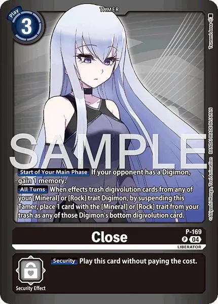 Close [P-169] (Limited Card Pack -Billion Bullet-) [Limited Card Pack -Billion Bullet-] 1