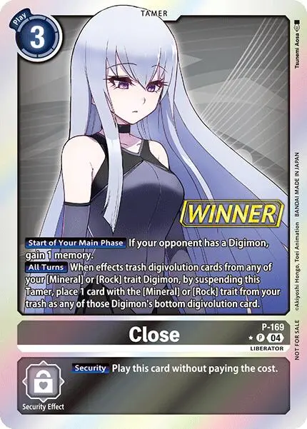 Close [P-169] (Store Tournament 2025 Vo.1 Winner Pack) [Promotional Cards] 1