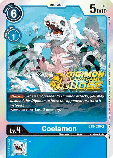Coelamon [Bt5-026] (Judge Pack 1) [Battle Of Omni Promos] 1