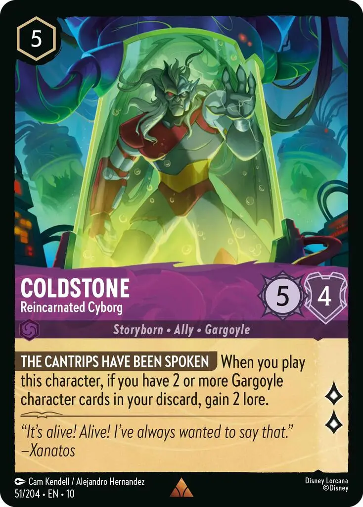 Coldstone - Reincarnated Cyborg (51/204) [Whispers In The Well] 1