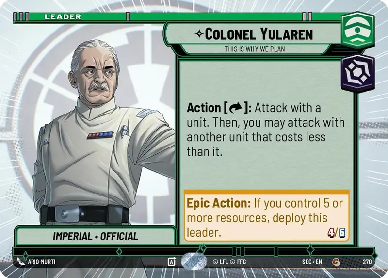 Colonel Yularen - This Is Why We Plan (Hyperspace) (270) (270) [Secrets Of Power] 1