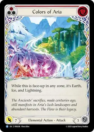 Colors Of Aria [Pen206] (Compendium Of Rathe)  Rainbow Foil 1