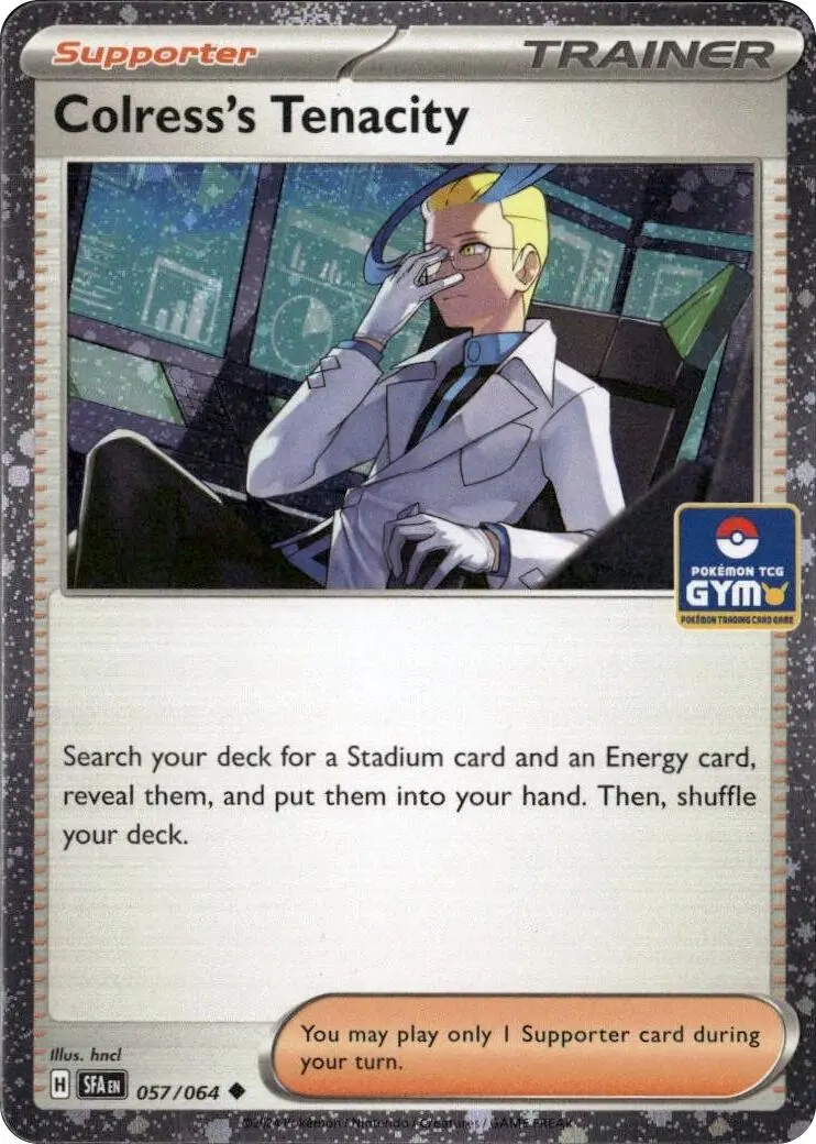 Colress's Tenacity (057/064) (Gym Stamp Asia Exclusive) [Miscellaneous Cards] 1