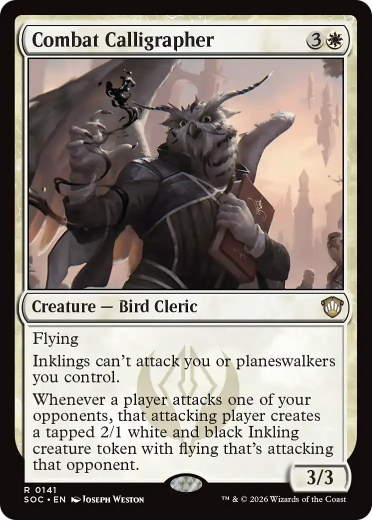 Combat Calligrapher [Secrets Of Strixhaven Commander] 1
