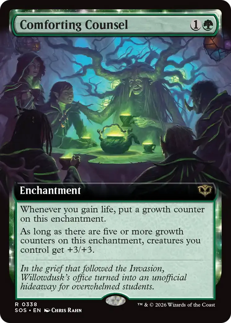 Comforting Counsel (Extended Art) [Secrets Of Strixhaven] 1