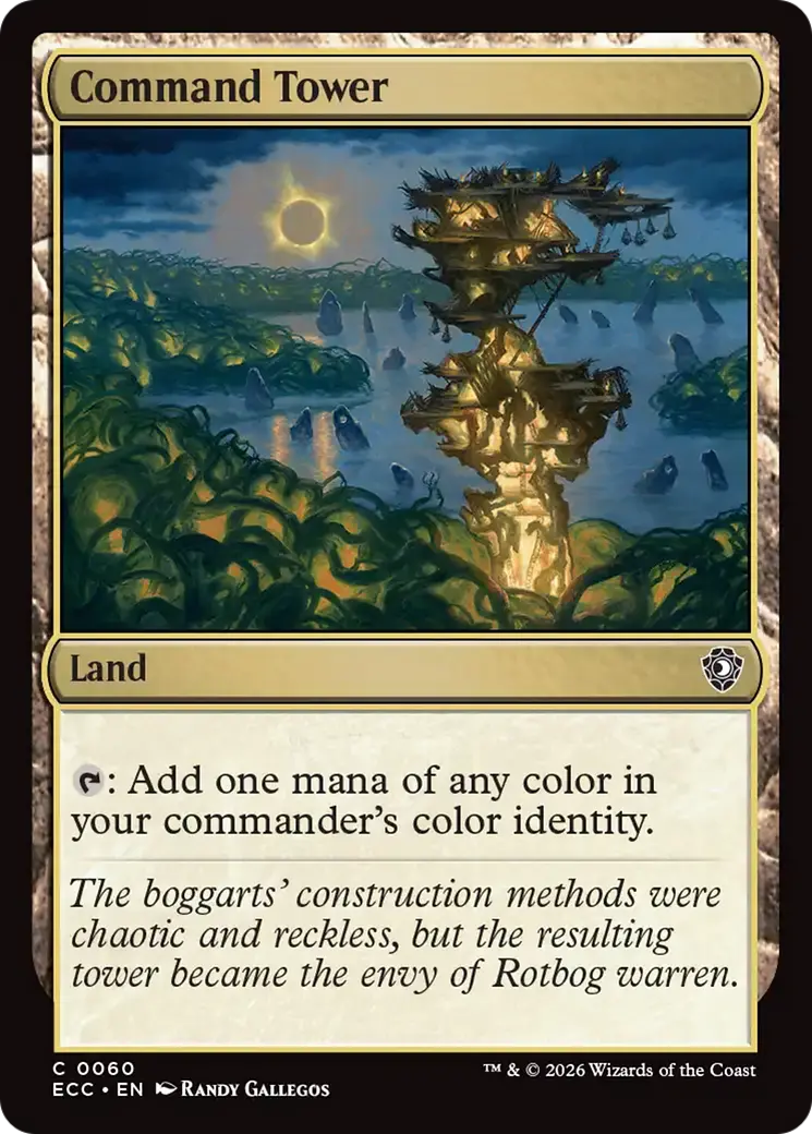 Command Tower (0060) [Lorwyn Eclipsed Commander] 1