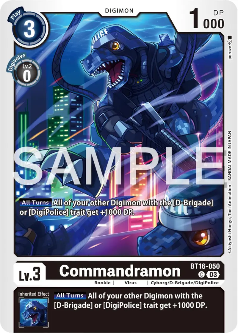 Commandramon [Bt16-050] [Beginning Observer] 1