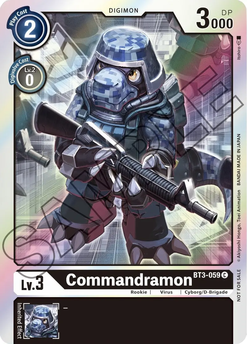 Commandramon [Bt3-059] (Event Pack 1) [Release Special Booster Promos] 1