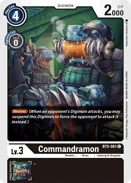 Commandramon [Bt5-061] [Battle Of Omni] 1