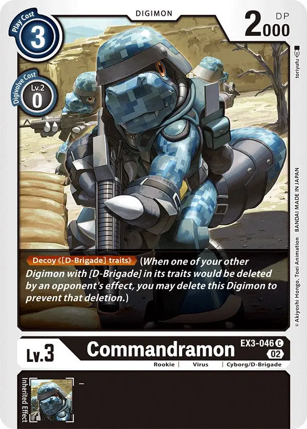 Commandramon [Ex3-046] [Draconic Roar] 1
