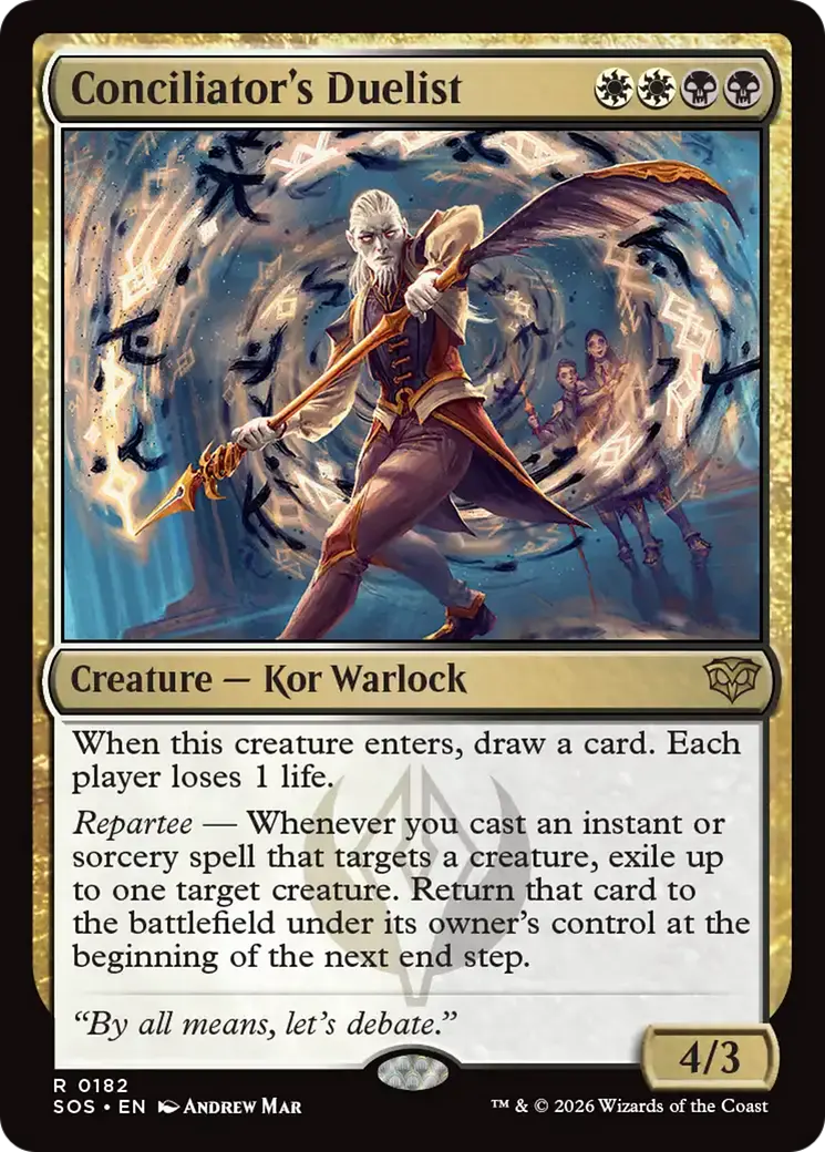 Conciliator's Duelist [Secrets Of Strixhaven] 1