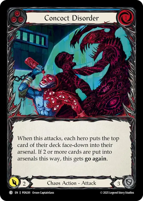 Concoct Disorder (Blue) (Regular) [Pen281] (Compendium Of Rathe) 1