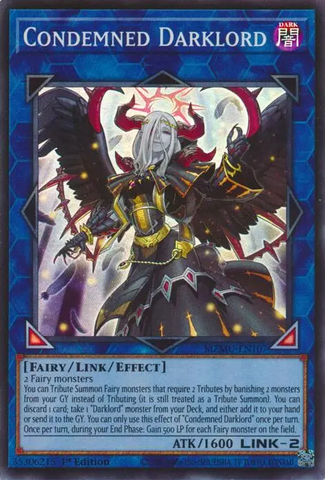 Condemned Darklord [Mzmu-En107] Super Rare 1
