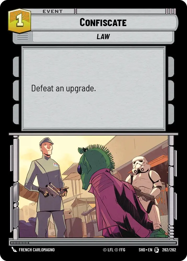 Confiscate (262/262) (262/262) [Shadows Of The Galaxy] 1