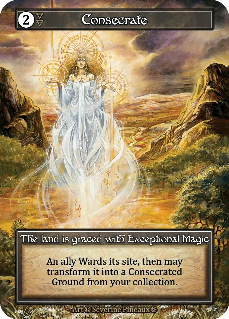 Consecrate (Foil) [Gothic] 1