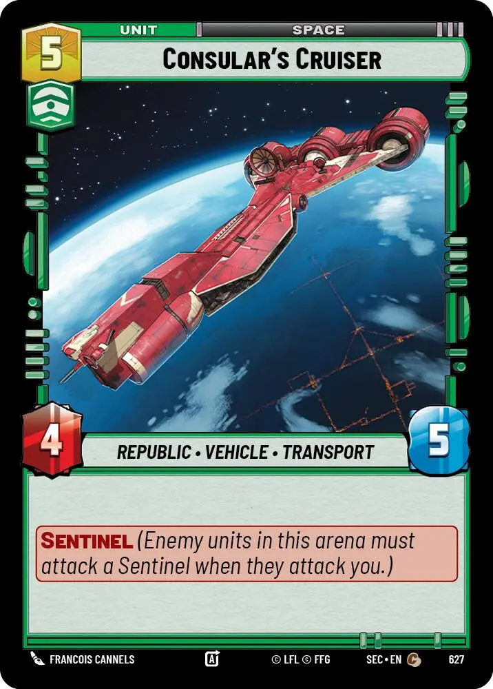 Consular's Cruiser (627) (Foil) (627) [Secrets Of Power] 1