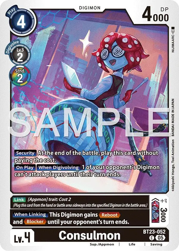 Consulmon [Bt23-052] [Hackers' Slumber] 1