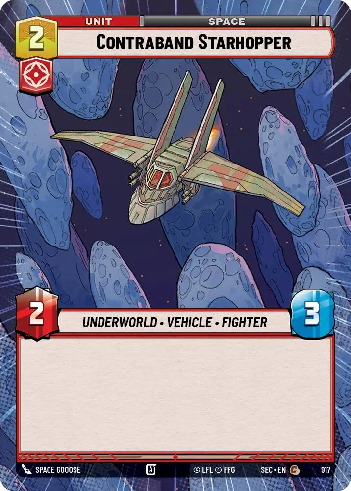 Contraband Starhopper (917) (Hyperspace Foil) (917) [Secrets Of Power] 1