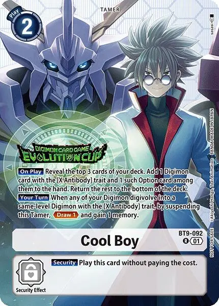 Cool Boy [Bt9-092] (Evolution Cup 2025 Vol. 1) [X Record] 1