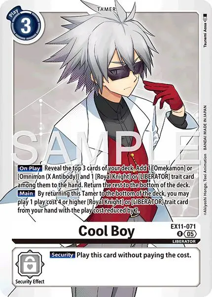 Cool Boy [Ex11-071] [Dawn Of Liberator] 1