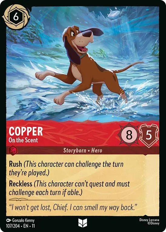 Copper - On The Scent (107/204) [Winterspell] 1
