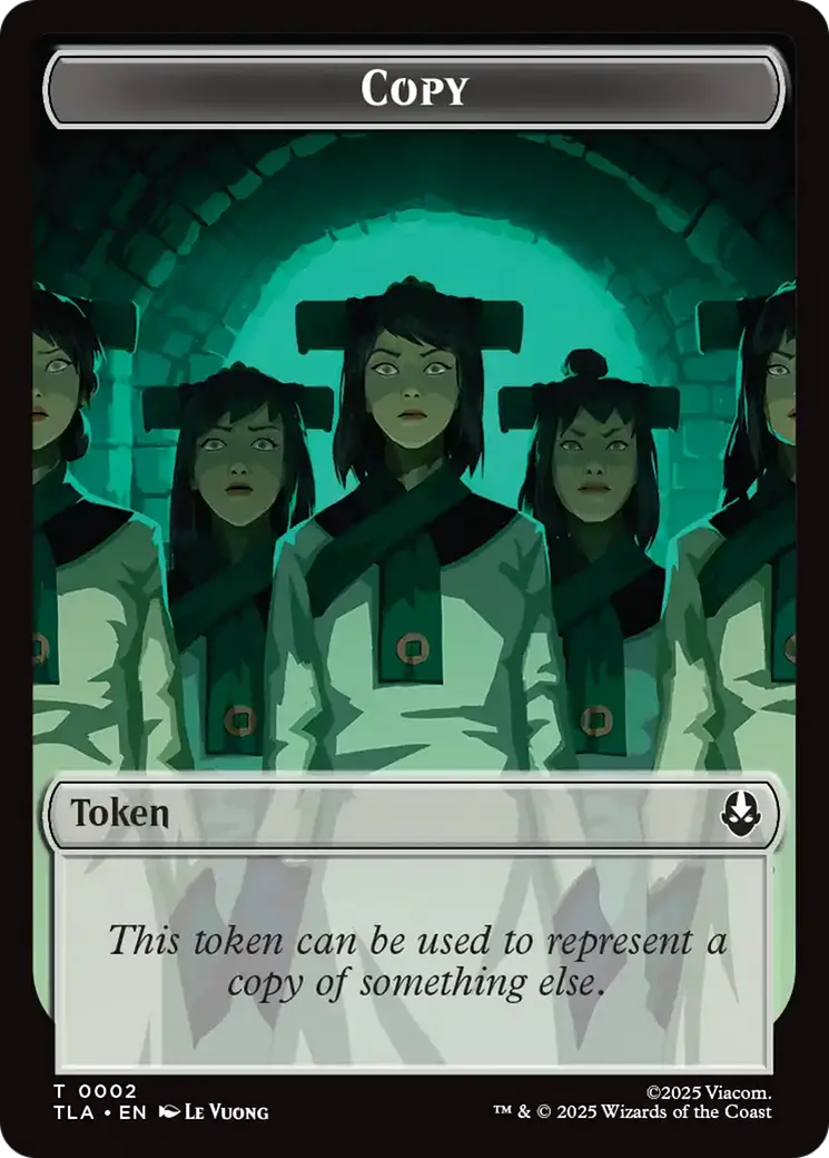 Copy (0002) // Soldier (0011) Double-Sided Token [Avatar: The Last Airbender Tokens] 1