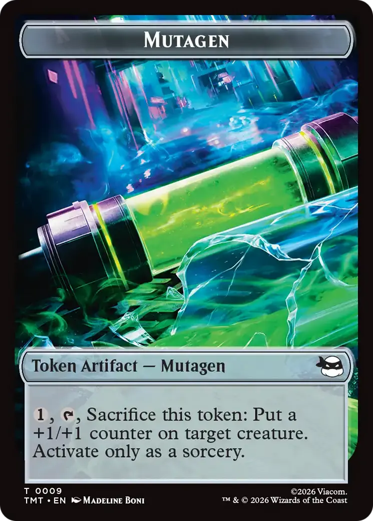 Copy // Mutagen Double-Sided Token [Teenage Mutant Ninja Turtles Tokens] 1