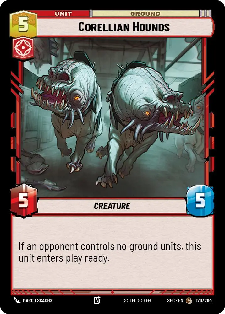 Corellian Hounds (170/264) (170/264) [Secrets Of Power] 1