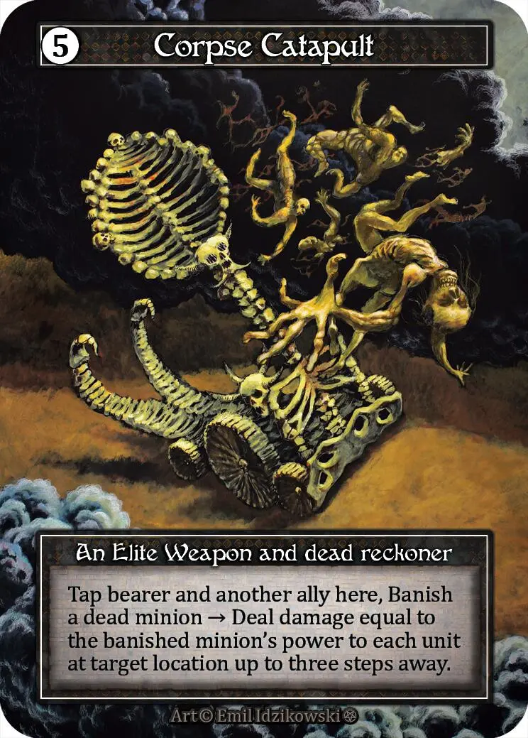 Corpse Catapult (Foil) [Gothic] 1