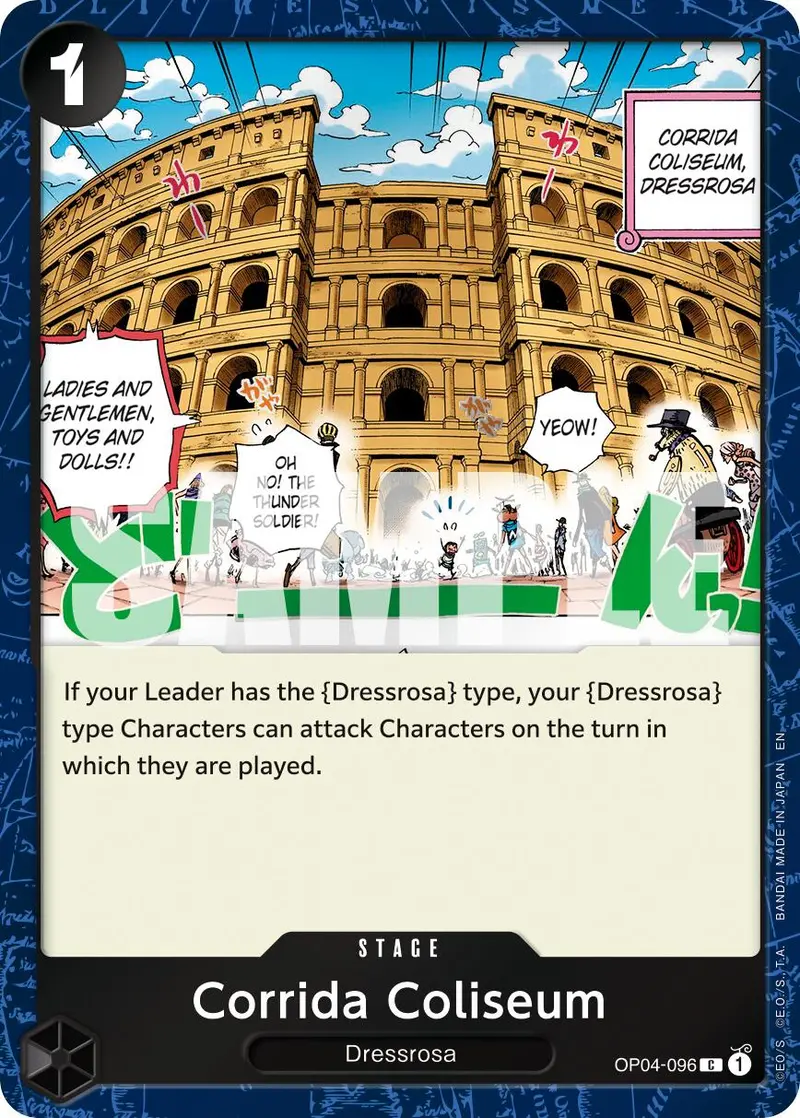 Corrida Coliseum (Pirate Foil) [Premium Booster -The Best- Vol. 2] 1