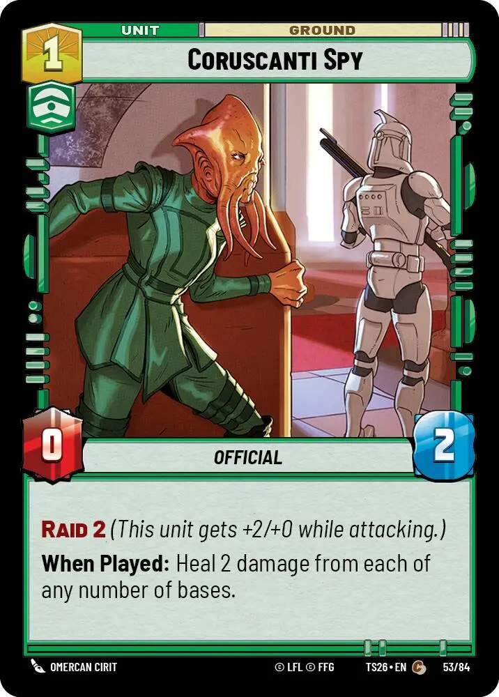 Coruscanti Spy (53/84) (53/84) [Twin Suns] 1