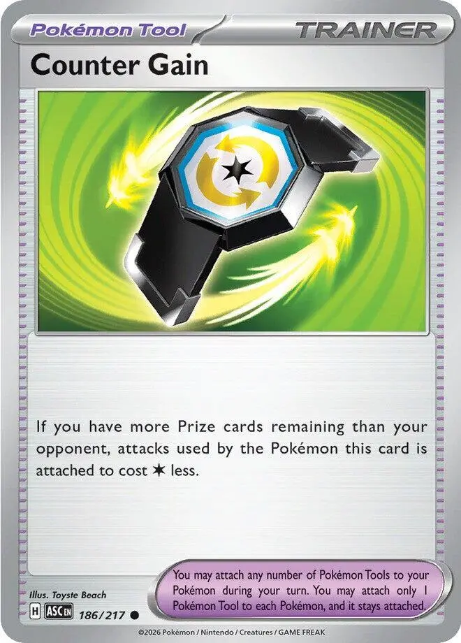 Counter Gain (186/217) [Mega Evolution: Ascended Heroes] 1