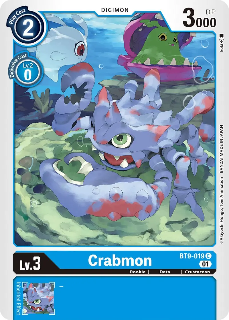 Crabmon [Bt9-019] [X Record] 1