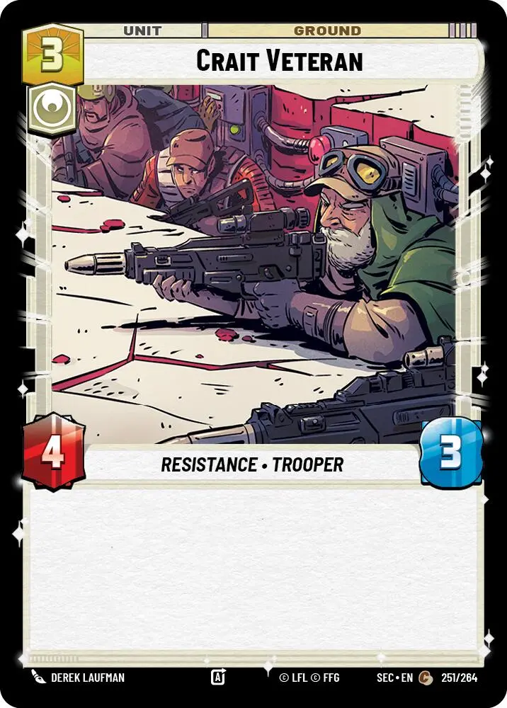 Crait Veteran (251/264) (251/264) [Secrets Of Power] 1
