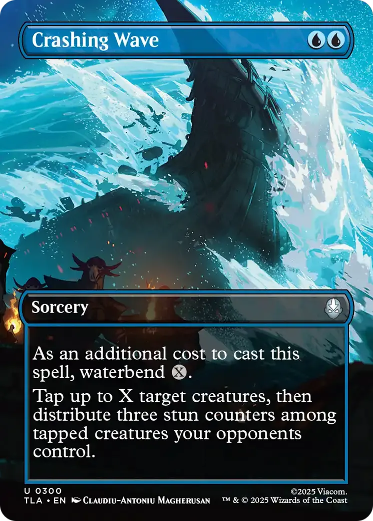 Crashing Wave (Borderless) [Avatar: The Last Airbender] 1