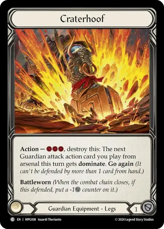 Craterhoof [Mpg008] (Mastery Pack Guardian) 1