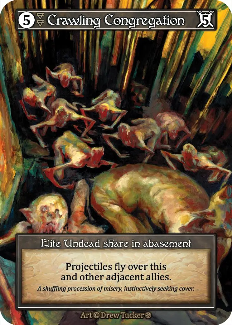 Crawling Congregation (Foil) [Gothic] 1