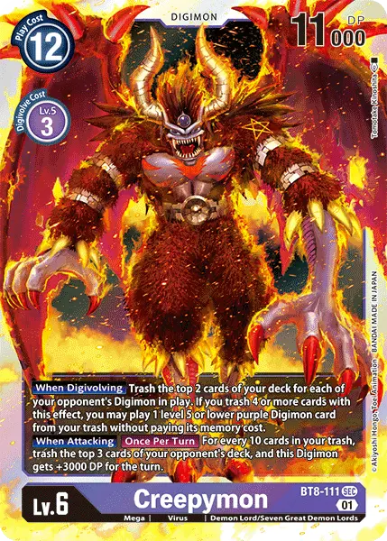 Creepymon [Bt8-111] [New Awakening] 1